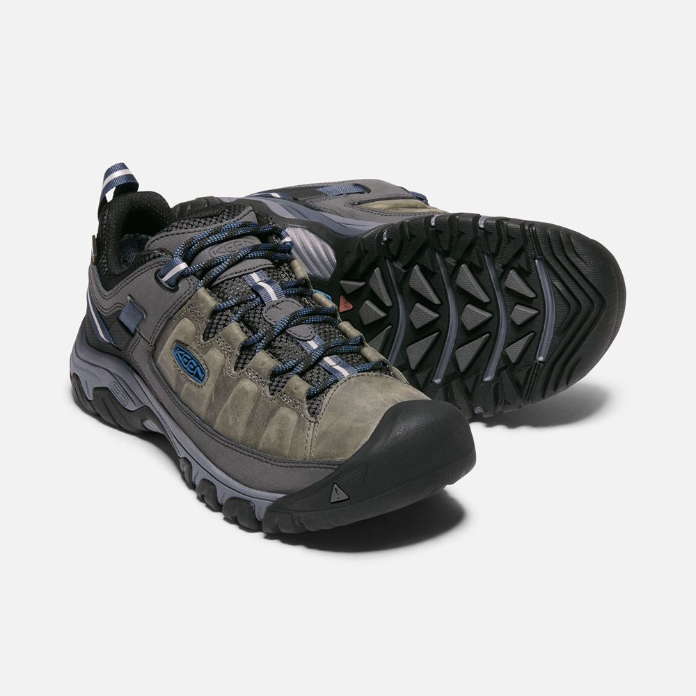 Keen Wandelschoenen Heren Zwart Bruin - Targhee Iii Waterproof - 04213-WSUZ